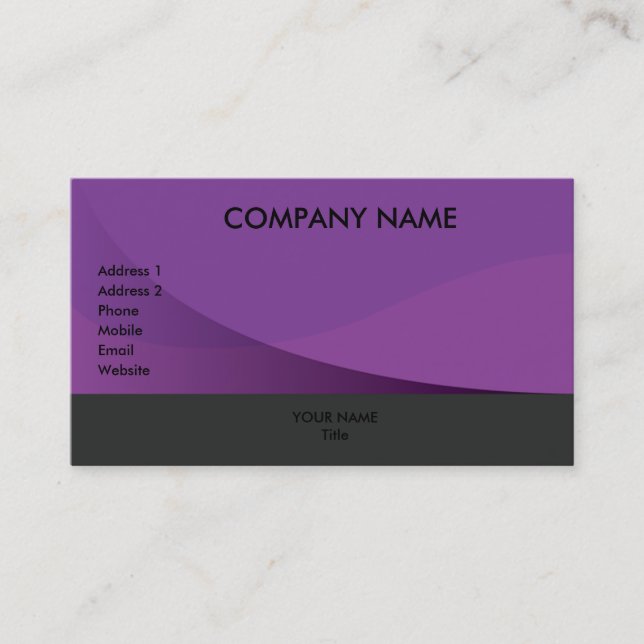 generic Card (Front)