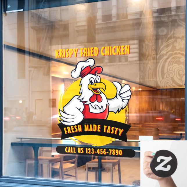 Generic Customise Fried Crispy Chicken Front  (Cafe Window)