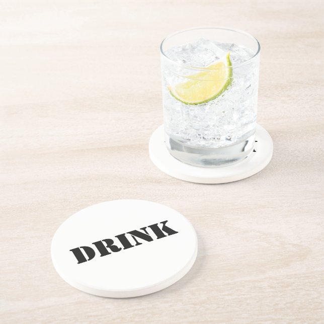 Generic Food and Drink Humourous Party Supplies Coaster (Side)
