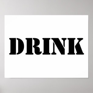 Generic Food and Drink Humourous Party Supplies Po Poster