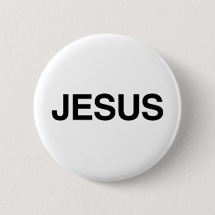 Generic Jesus 6 Cm Round Badge