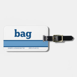 Generic Luggage Bag Tag