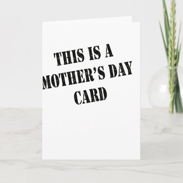 Generic Mother's Day Card (Front)