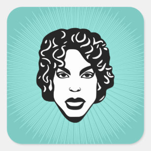 Generic Person Square Sticker