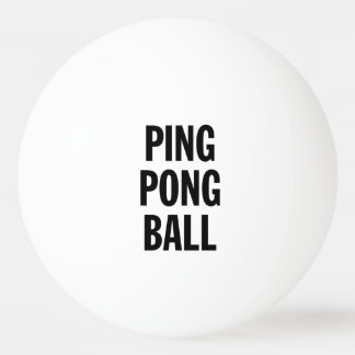 Generic Ping Pong Ball