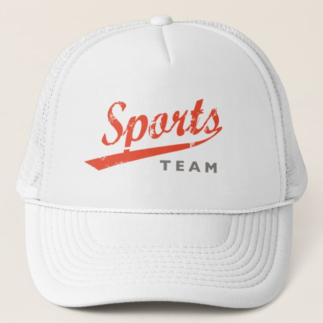 Generic Sports Team Trucker Hat (Front)