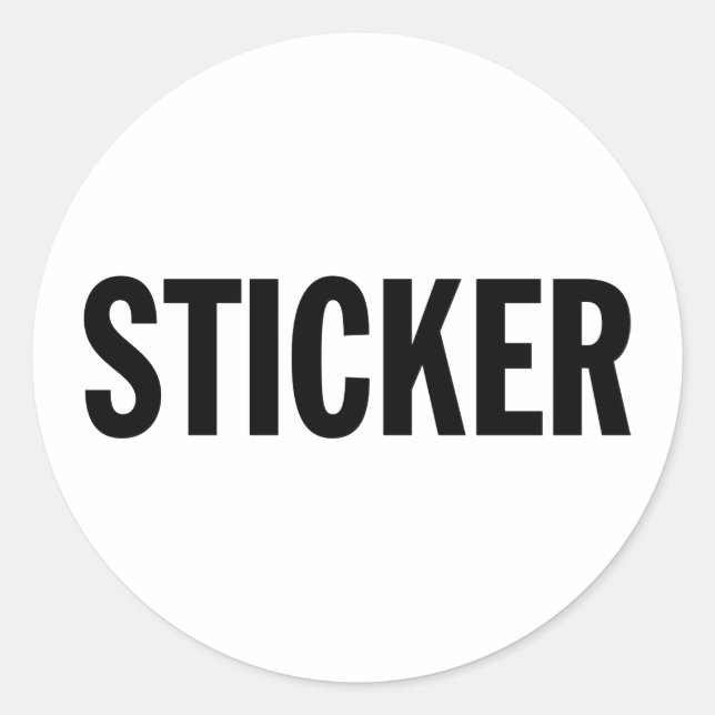 Generic Sticker (Front)