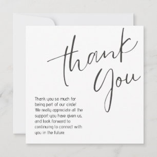generic thank you note card