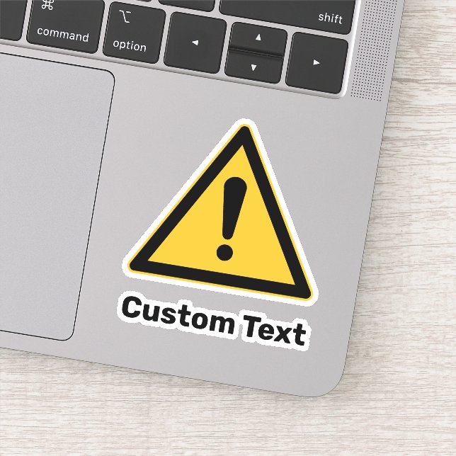 Generic Warning Triangle Sign (Detail)