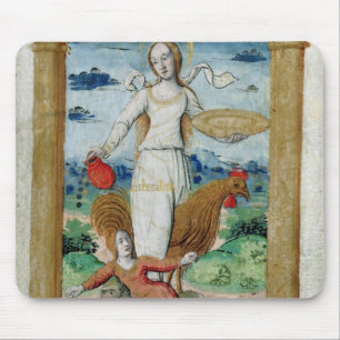 Generosity Against Avarice Mouse Pad