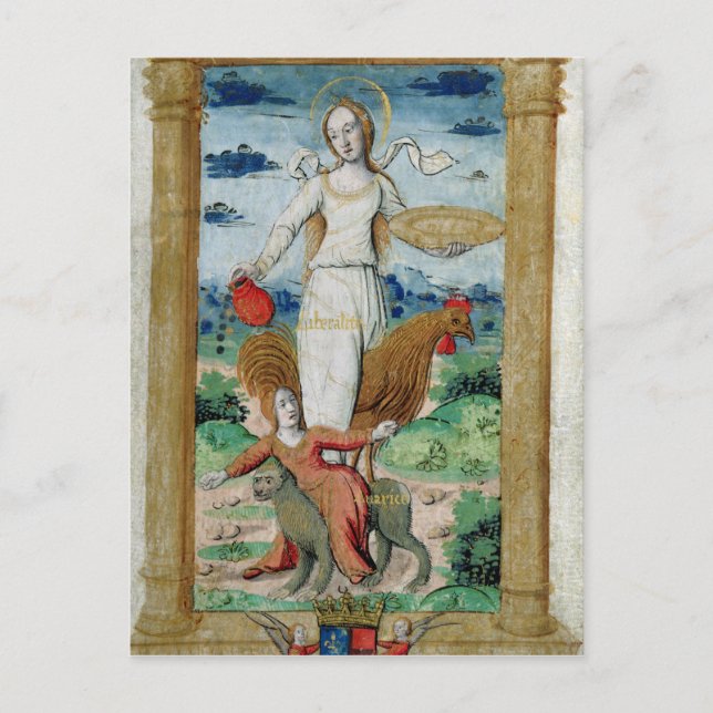 Generosity Against Avarice Postcard (Front)