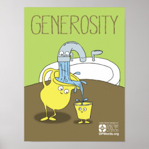 Generosity Poster