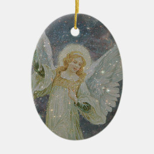 Generous -  Guardian Angel of Generosity Ceramic Ornament