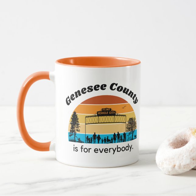 Genesee County is for Everybody Mug (With Donut)