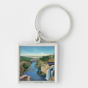 Genesee River Gorge, Park Avenue Bridge Key Ring