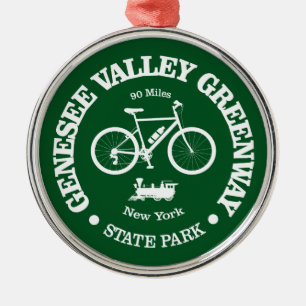 Genesee Valley Greenway Metal Ornament