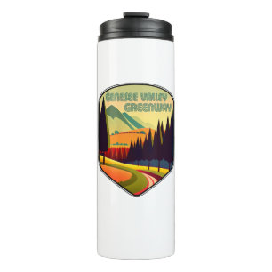 Genesee Valley Greenway New York Colours Thermal Tumbler