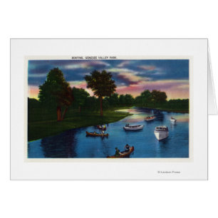 Genesee Valley Park Boating Scene