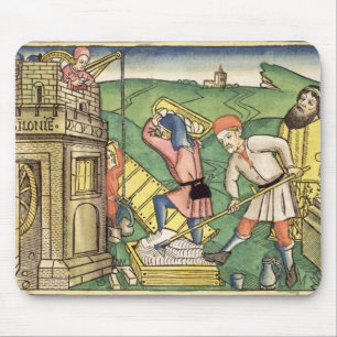 Genesis 11 1-9 Building The Tower of Babel, from t Mouse Pad