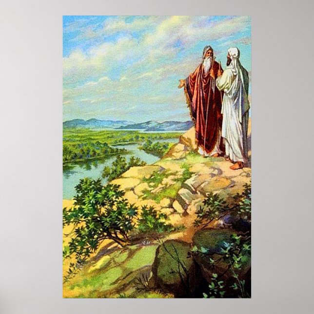 Genesis 13 Abram and Lot Separate poster (Front)