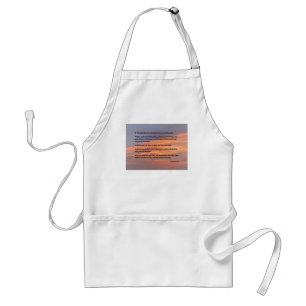 Genesis 1 1-5 In the Beginning Standard Apron