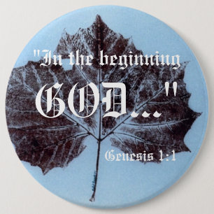 Genesis 1:1 Button