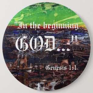 Genesis 1:1 Button