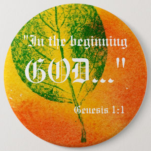 Genesis 1:1 Button