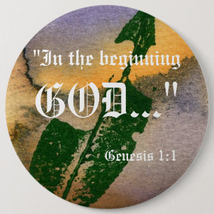 Genesis 1:1 Button