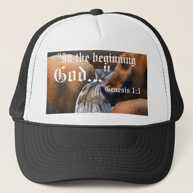 Genesis 1:1 Hat (Front)