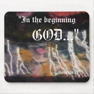 Genesis 1:1 Mousepad