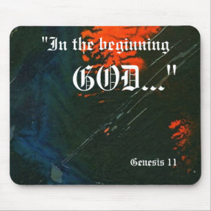 Genesis 1:1 Mousepad