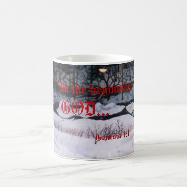Genesis 1:1 Mug (Center)