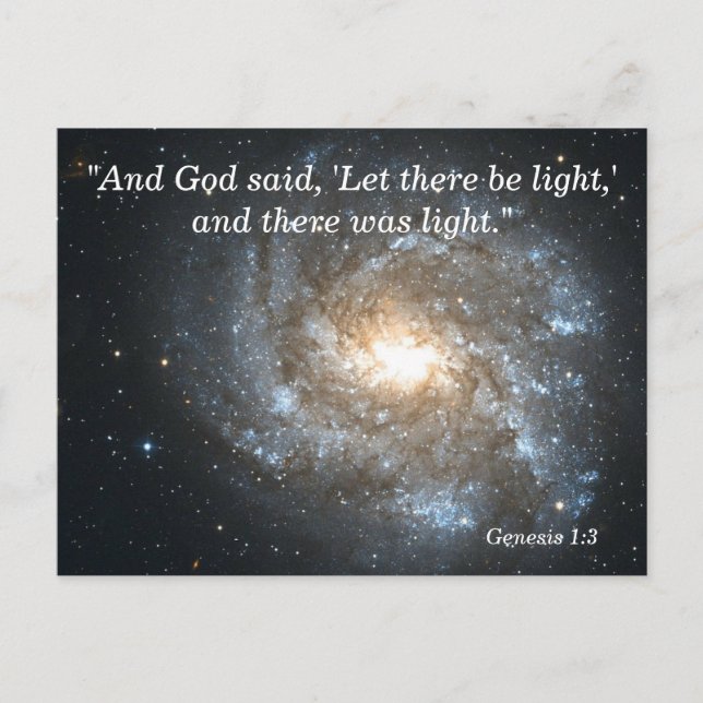 Genesis 1 3 Scripture Memory Card (Front)