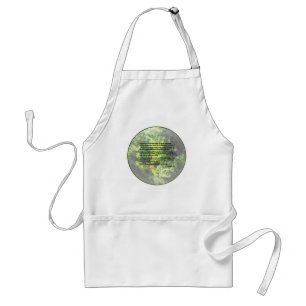 Genesis 1 9-13 ... let the dry land appear standard apron