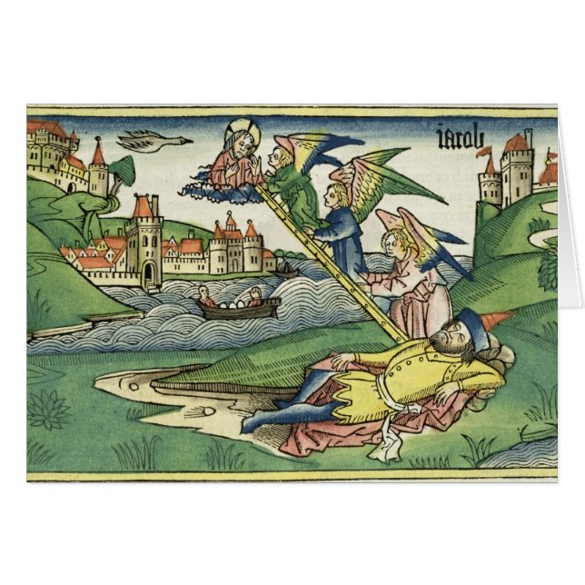 Genesis 28 10 Jacob's Ladder, from the 'Nuremberg (Front Horizontal)