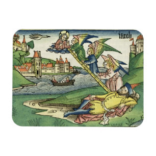 Genesis 28 10 Jacob's Ladder, from the 'Nuremberg Magnet