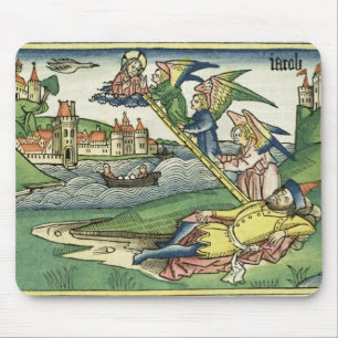 Genesis 28 10 Jacob's Ladder, from the 'Nuremberg Mouse Pad