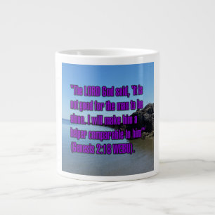 Genesis 2:18 WEBU Mug