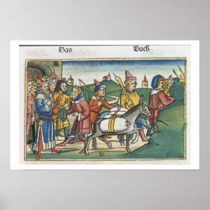 Genesis 42 25-28 Joseph sends his brothers home wi Poster