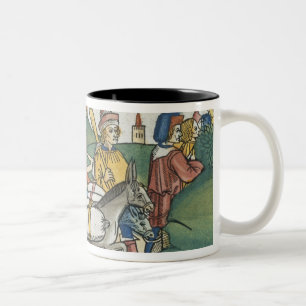 Genesis 42 25-28 Joseph sends his brothers home wi Two-Tone Coffee Mug