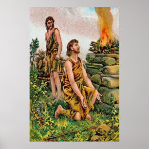 Genesis 4 Cain and Abel poster