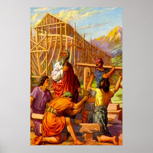 Genesis 6 Noah Builds the Ark poster