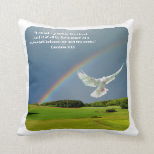 GENESIS 9:13 CUSHION