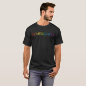 Genesis 9:13 in Rainbow Colours – Bible Scripture T-Shirt (Front Full)