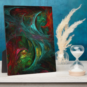 Genesis Abstract Art Plaque