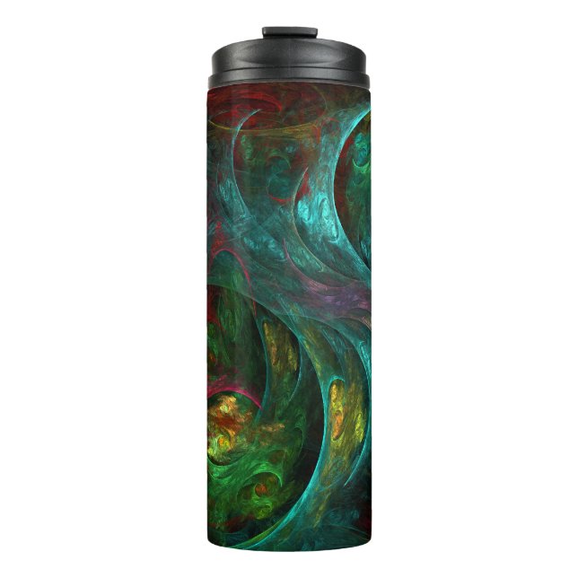 Genesis Abstract Art Thermal Tumbler (Front)