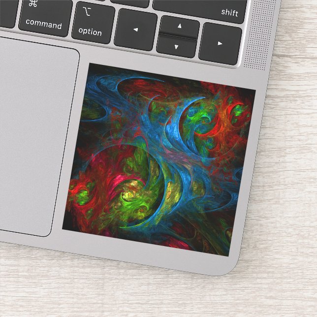 Genesis Blue Abstract Art (Detail)