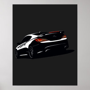 Genesis Coupe Poster