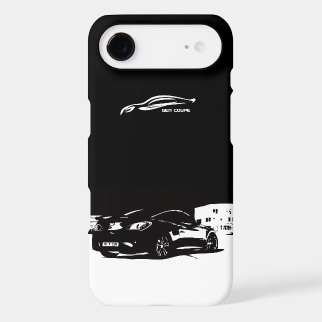 Genesis Coupe rear stance Case-Mate Samsung Galaxy Case (Back)